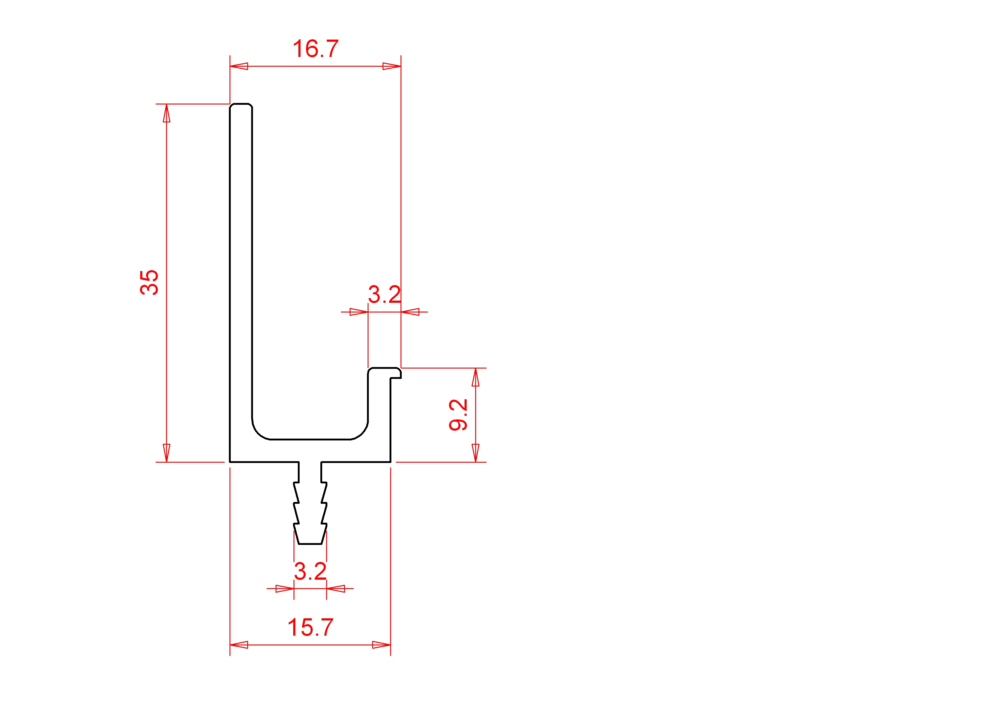 P 409 - Technical drawing