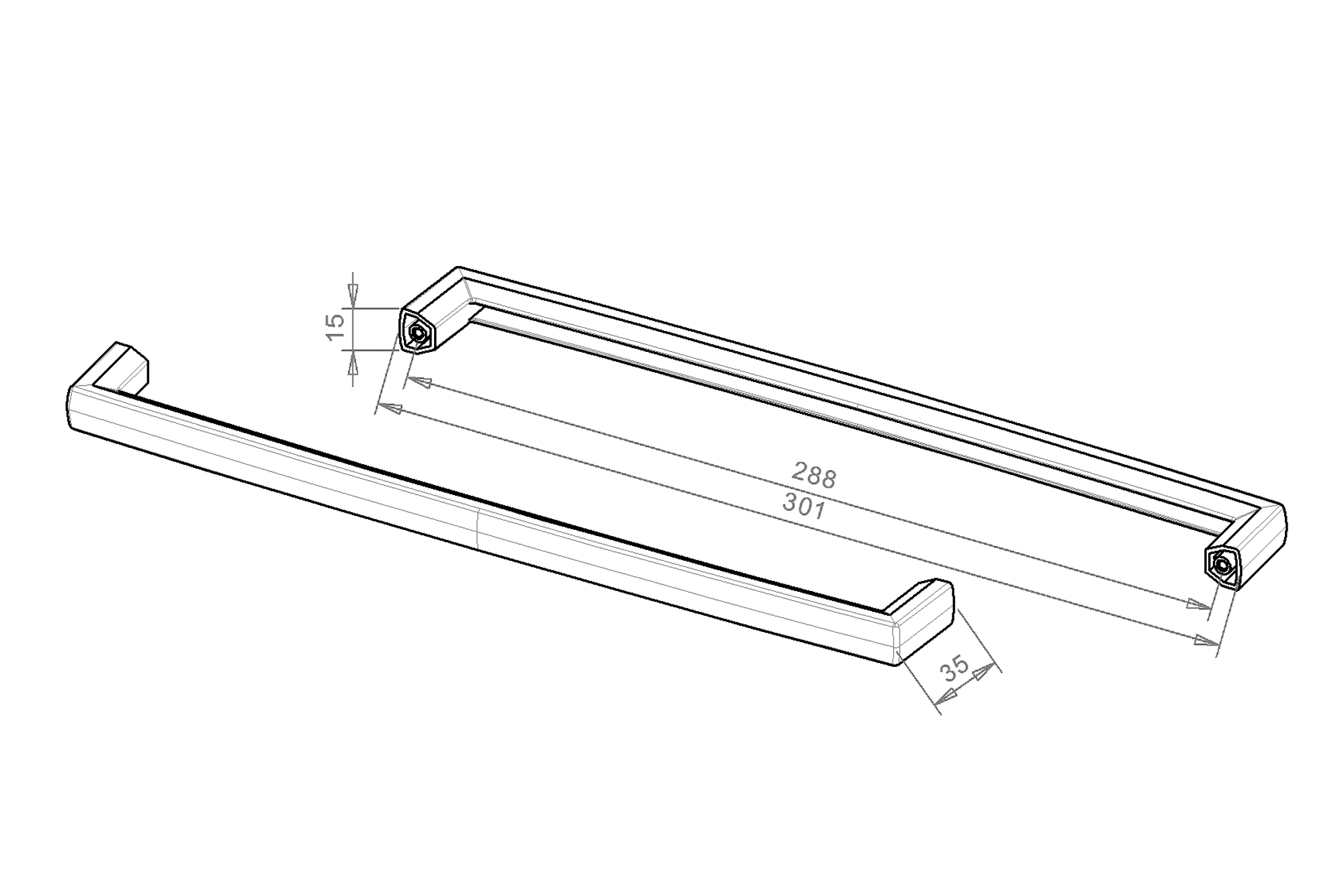 M1988/F - Technical drawing