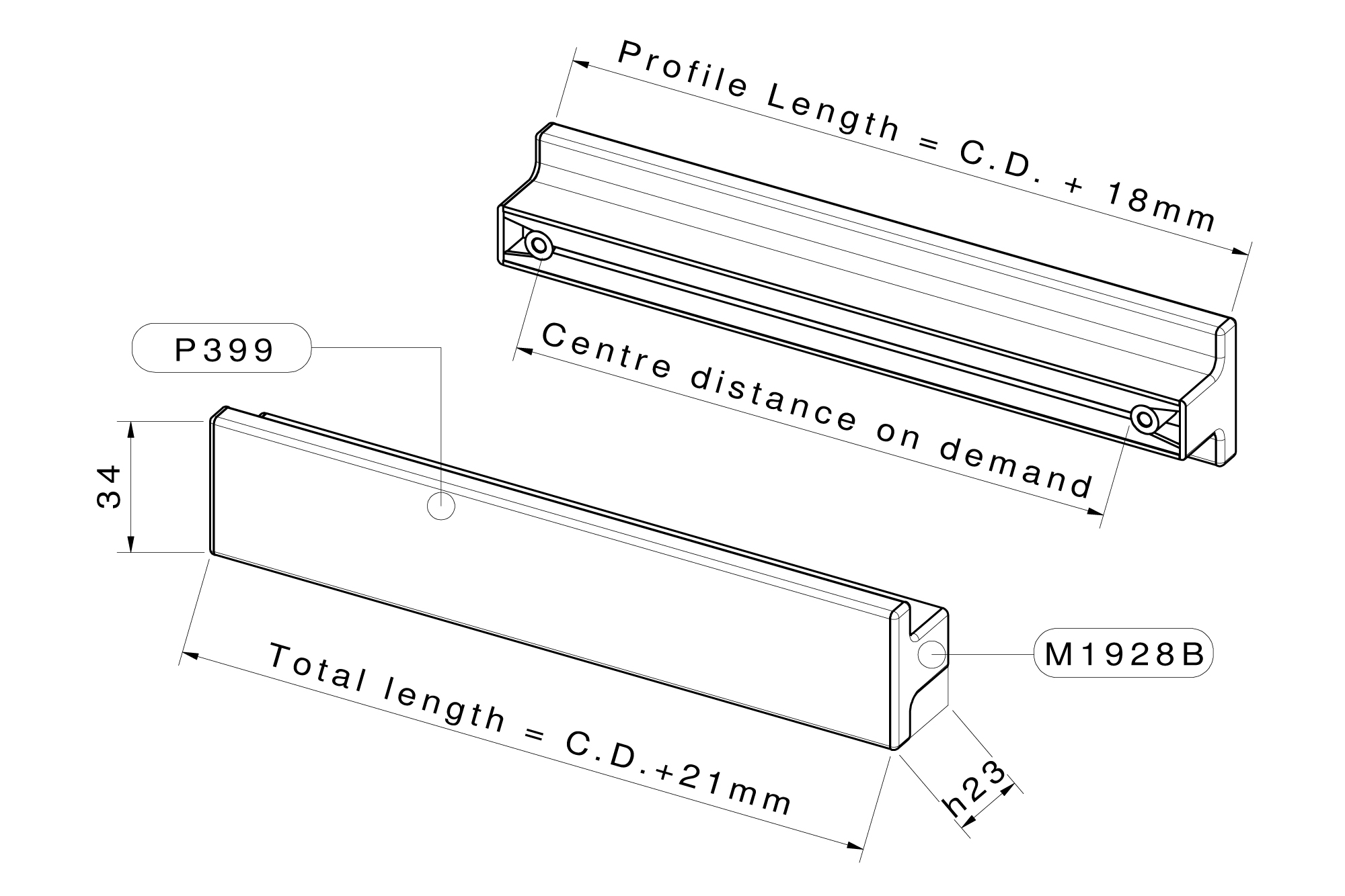 M1928/F - Technical drawing