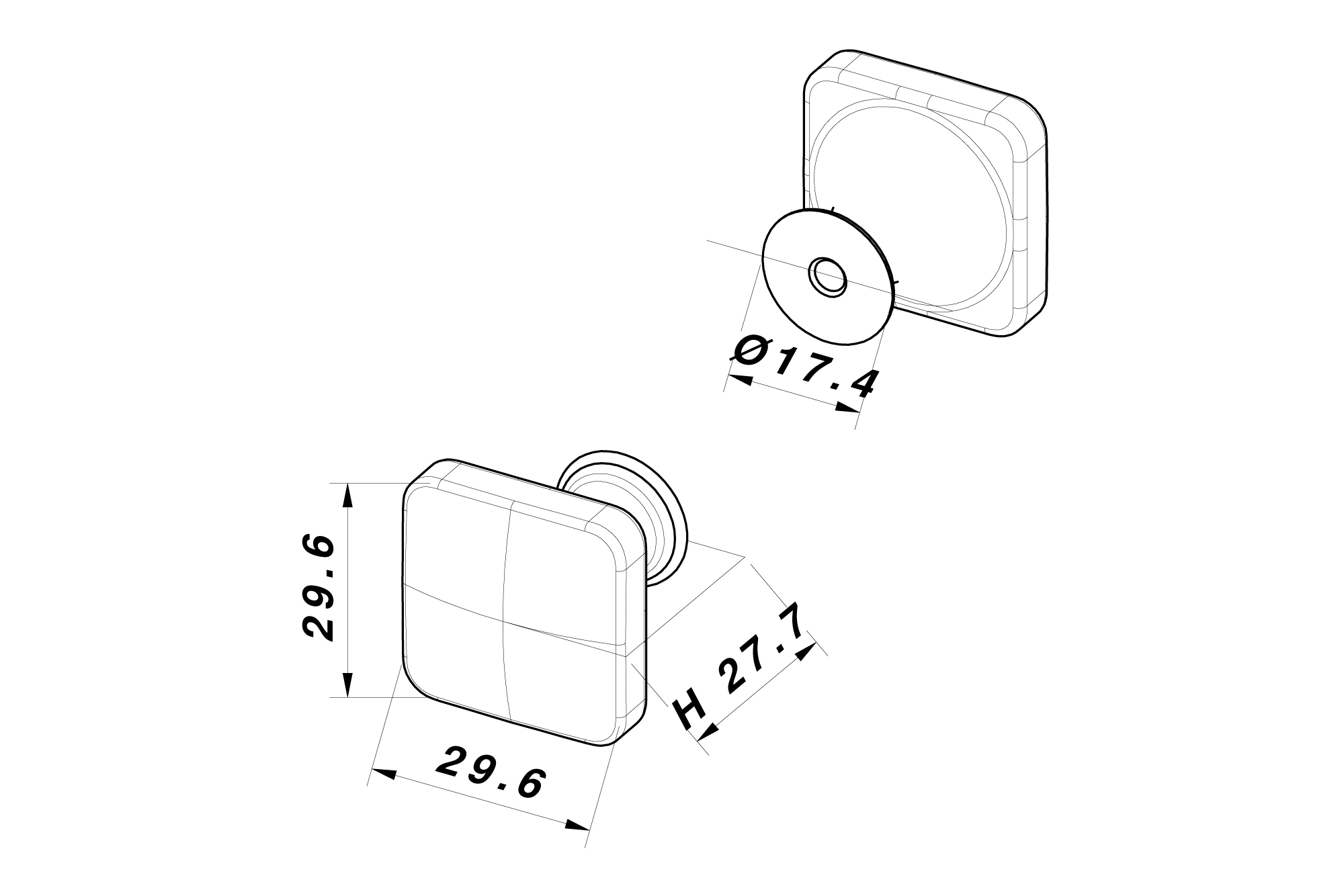 MZ2307 - Technical drawing