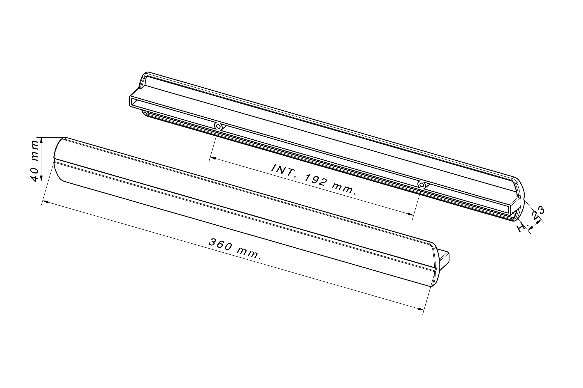 M1525/F - Technical drawing