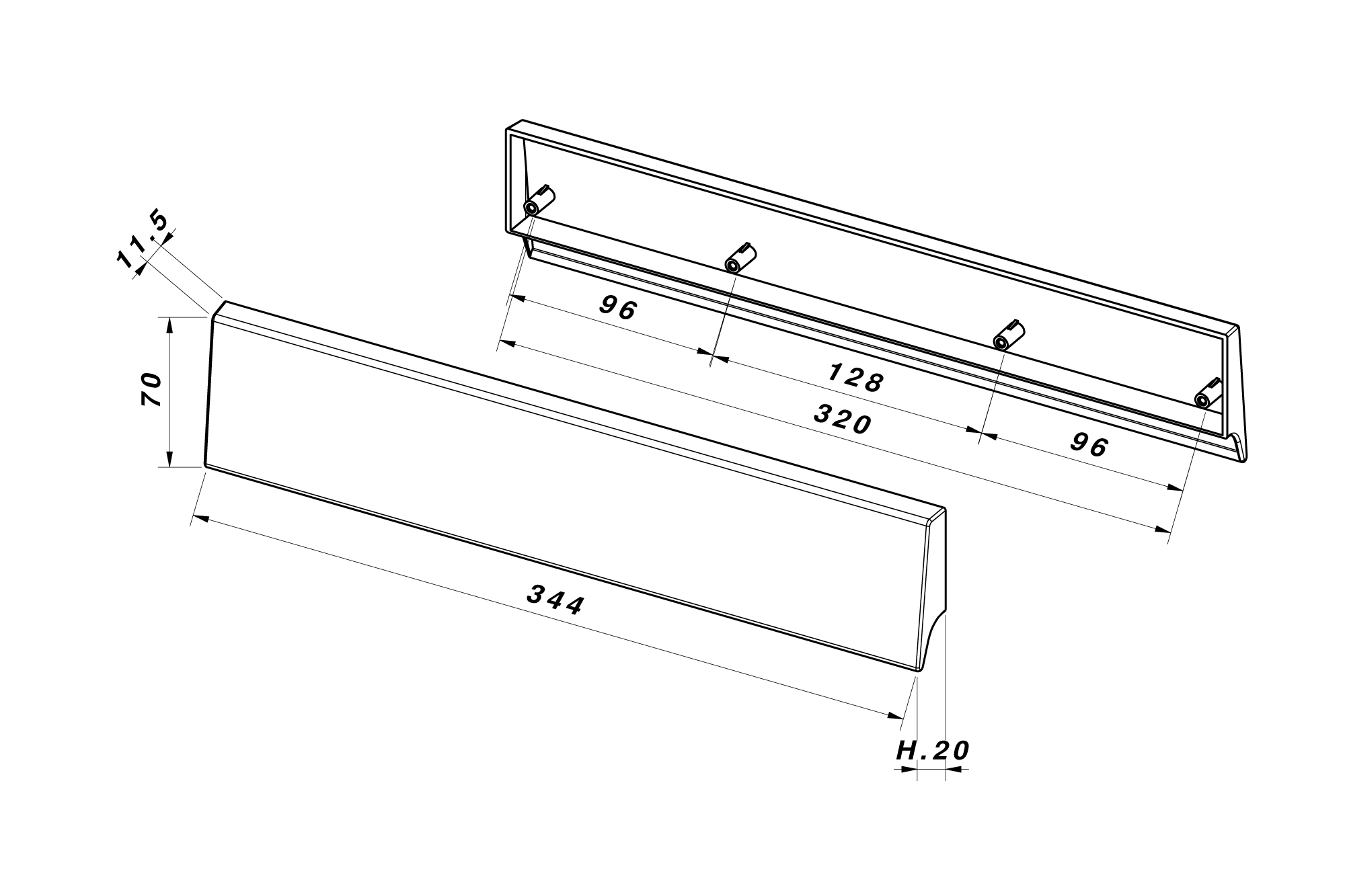 M2253G/F - Disegno Tecnico