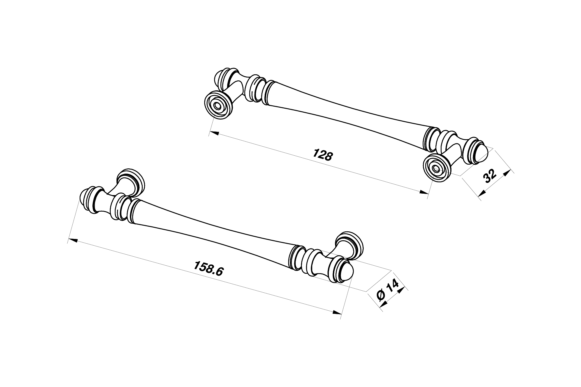 MZ2319 - Technical drawing